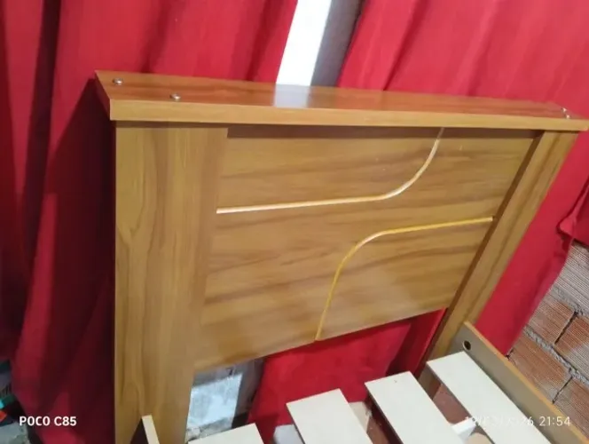 Cama Moderno Resistente Perola ( Novo Direto da Fabrica)