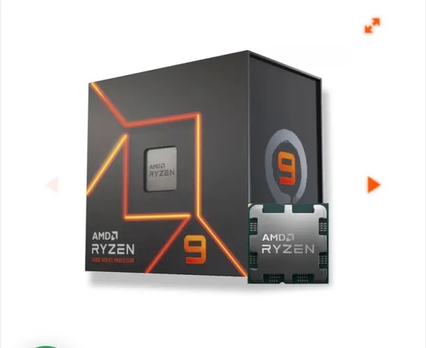 Processador AMD Ryzen 9 7900 3.7GHz (5.4GHz Turbo), 12-Cores 24- Threads