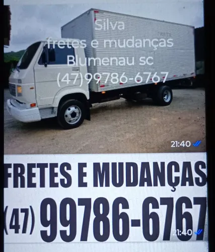 Frete mudança em Blumenau e região 