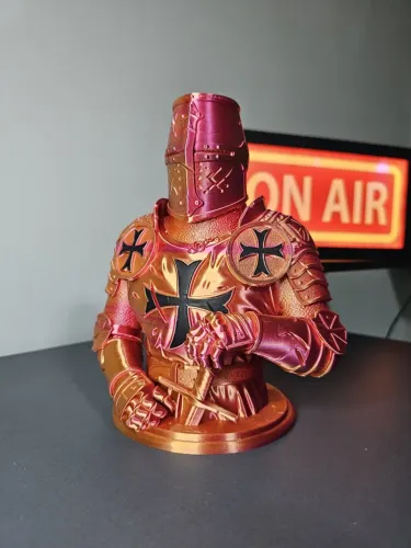 Busto Guerreiro Templário