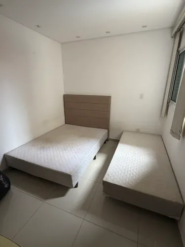 Cama box de casal e cama box de solteiro