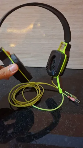 Headset Gamer Verde Multilaser