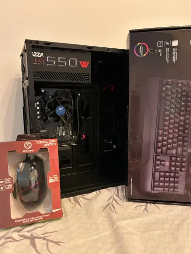 PC GAMER RGB GT 710 I3 10° COM KIT MOUSE E TECLADO GAMER