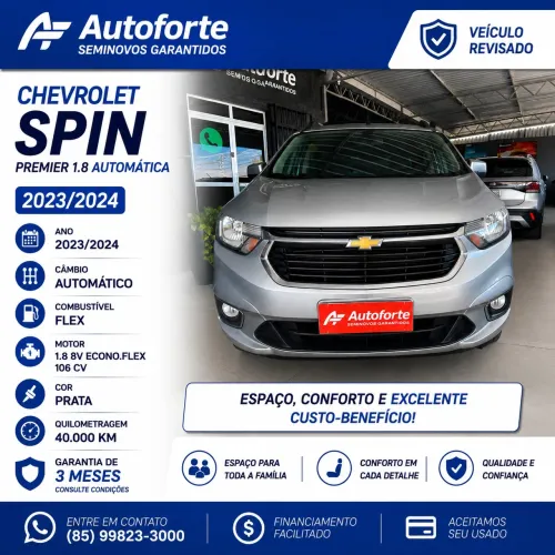 Chevrolet Spin Premier 1.8 8V Econo.flex 5P Aut. 2024