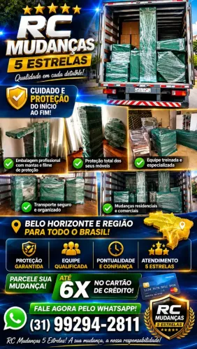 Fretes ,carretos, mudanças em Belo Horizonte ara todo Brasil