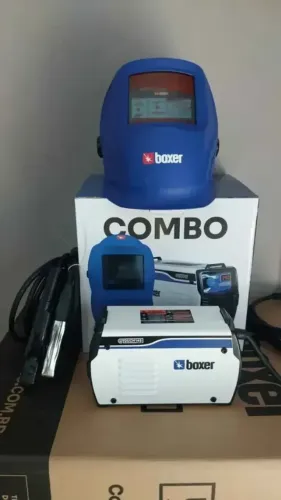 Máquina de solda Touch145 +Máscara Optiarc70 combo Boxer(Nova)