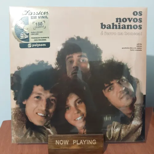 Disco de Vinil Novos Baianos - Ferro na Boneca LP Lacrado