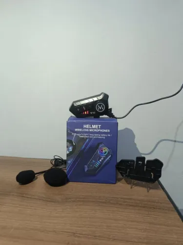 Fone de ouvido para capacete!! Intercomunicador 
