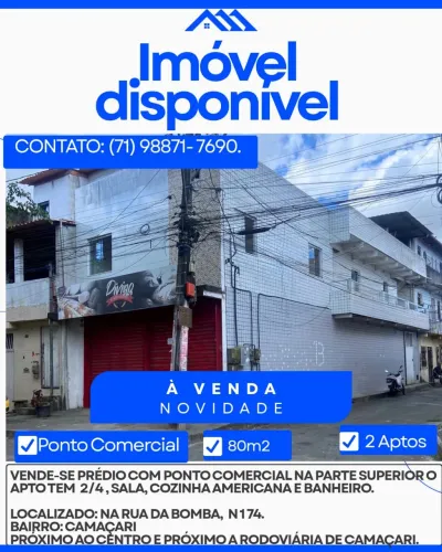 Ponto comercial em Camaçari 