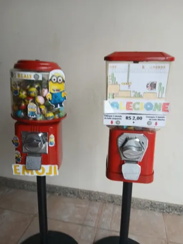 Vending Machine: Máquinas de bolinha (Oportunidade de renda extra)