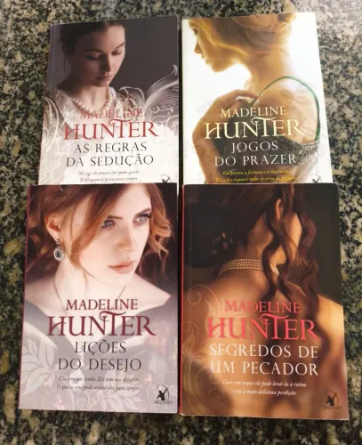 Kit 5 livros Madeline Hunter 