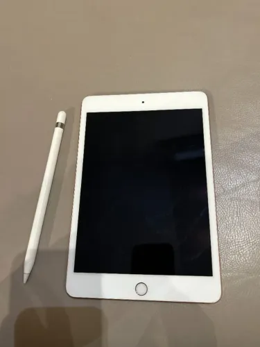iPad Mini 5ª Geração 64GB Rosa + Apple Pencil 1ª Geração