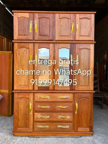 Guarda roupa de casal espelhado novo frete grátis.