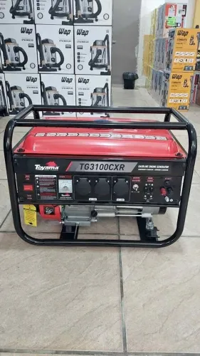 Gerador de Energia a gasolina 3.1kva Monofásico Toyama (Novo)