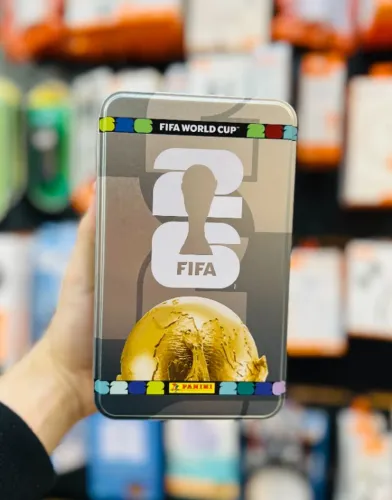 Lata Para Colecionar Figurinhas Copa