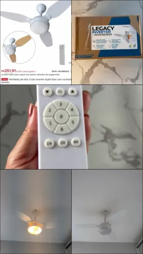 Ventilador de teto