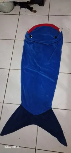 Saco de dormir tubarão !