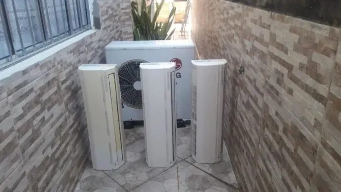 Ar condicionado todas essas 4 conforme foto
