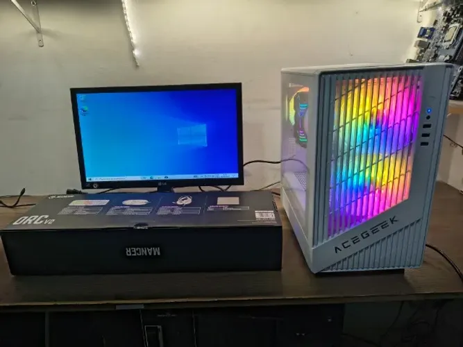 PC Gamer / Home Office Completo - Ryzen 5 2400G + 12GB RAM + Vega 11