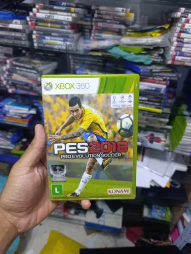 Jogo Pes 18 (último lançado) Xbox 360 - Ac cartão e Olx pay (temos outros jogos)