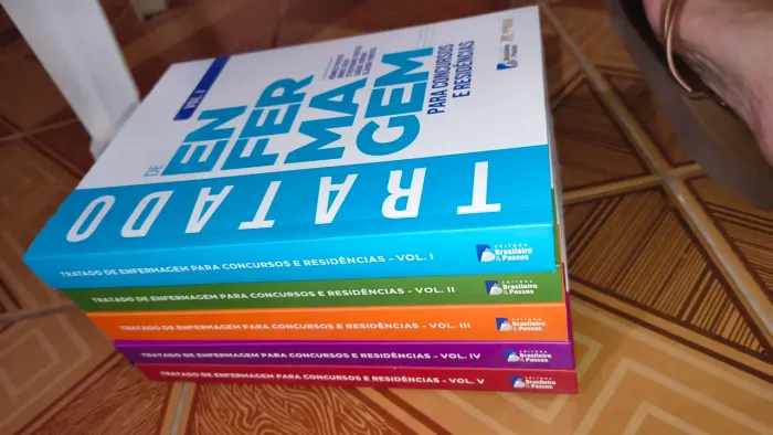 Livros atualizados tratado de enfermagem Rômulo passos