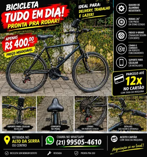 Bicicleta Aro 26