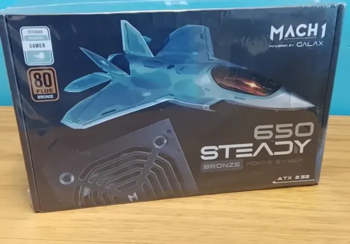 Fonte 650W 80Plus Mach1