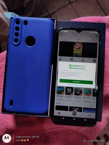 Vendo celular Motorola One funsion de 128 gigas não faço entrega tem que vim fazer a 