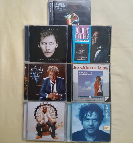 Cds com o melhor da música internacional