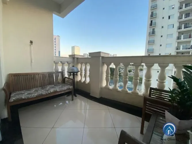 Apartamento Mobiliado de 90m² com 3 dormitórios no Jardim Esplanada em Sao José dos Campos