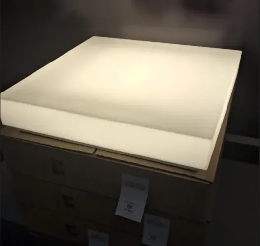 Luminária Painel LED / Sobrepor Branca 45x45- Parede e Teto