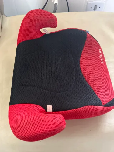 Cadeira Assento de Elevação para Auto, Styll Baby, Preto/Vermelho, 15 a 36 kg