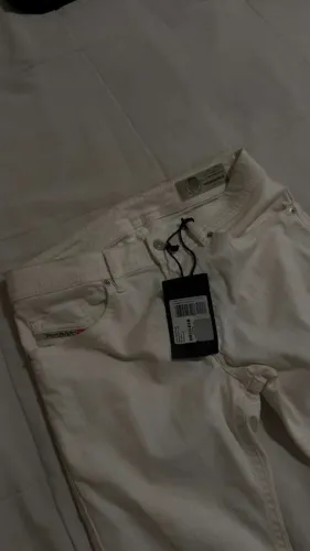 Calça Diesel Masculina Off White