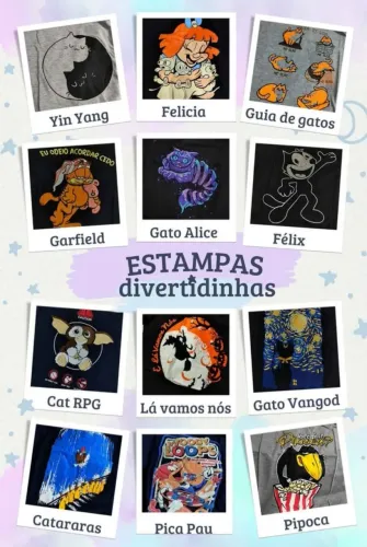 Camisas estampadas nerds