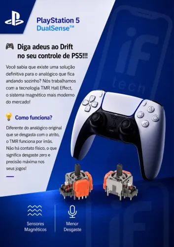 Conserto de controle Ps5 ps4 ps3