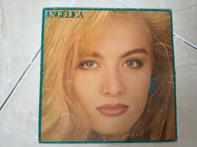Raridade! Vinil Angélica 1992 Completo com Pôster Original