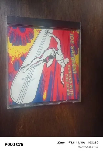 Joe Satriani - Surfing With the Alien - CD Importado USA - 1987