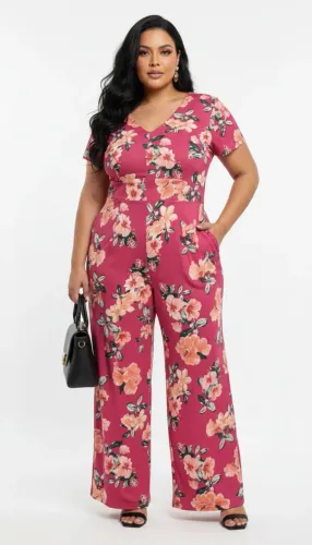 Macacão plus size 46/50