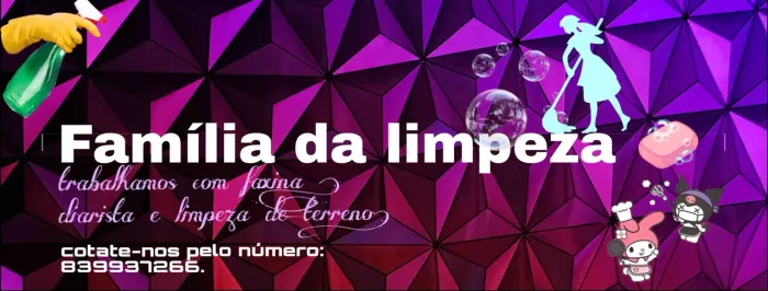 Presto serviço de faxina como diarista e limpeza de terreno e limpeza pós obra!
