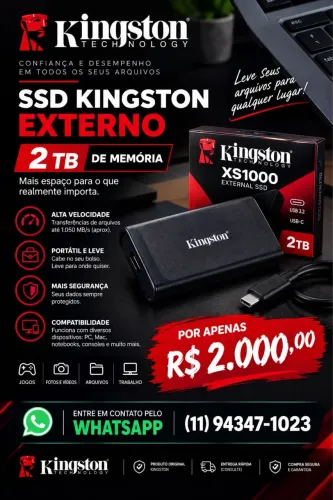 Vendo SSD 2TB
