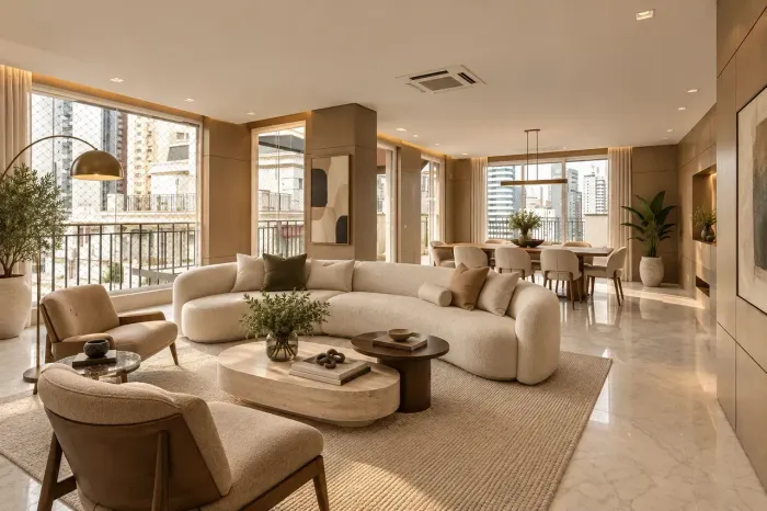 Cobertura 290m² no Grand Vert, Juvevê: 3 suítes, vista definida e terraço