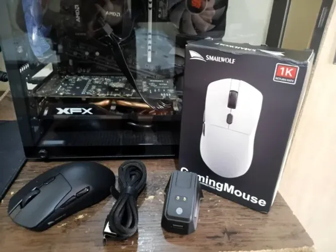 Mouse Gamer Sem Fio Smailwolf M3 Tri Mode