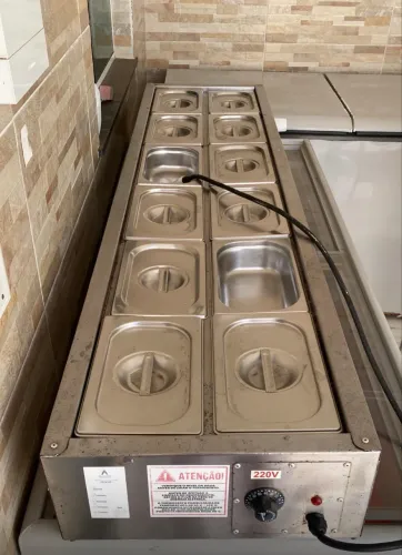 Buffet Térmico 10 Cubas 