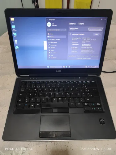 Notebook Dell Latitude E7440, i5 4310U,8Gb,ssd120Gb