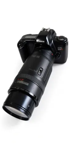 Canon EOS Rebel X (filme) + Lente EF 100-300mm f/5.6 - Funcionando! R$ 380