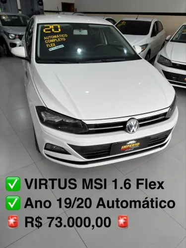 Volkswagen Virtus 1.6 MSI Flex 16V 4P Aut. 2020