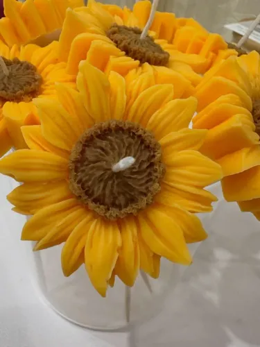 Velas Girasol lembrancinhas
