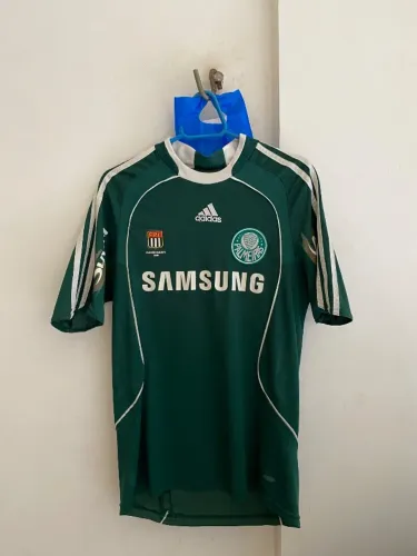 Camisa De Jogo Palmeiras 2008 Adidas Patch Campeão Paulista. ORIGINAL!
