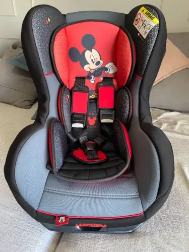 Cadeira para Automóvel Mickey Disney Cosmo SP Team Tex 0 a 25 kg - Excelente Estado