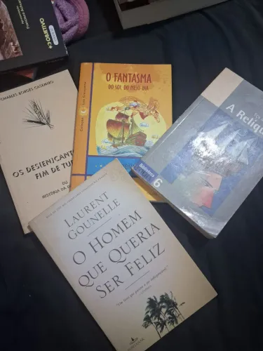 Kit 4 Livros Variados: Literatura Clássica, Ficção, Autoajuda e Infanto-Juvenil